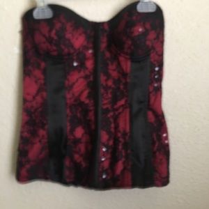 Corset like top
